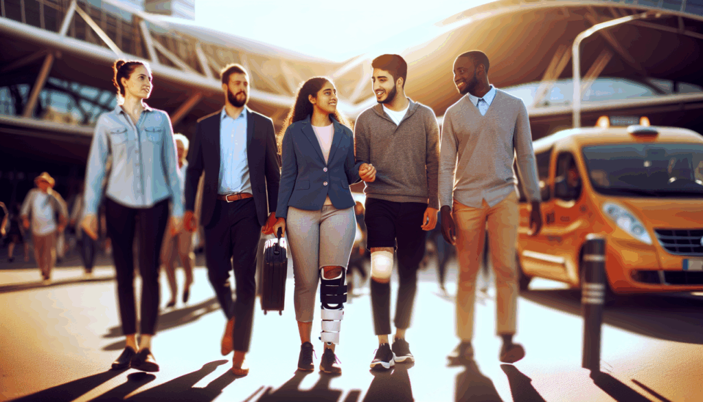 Verletzung am Bein? So hilft der Taxi-Service in Straubing bei Ihrer Mobilität