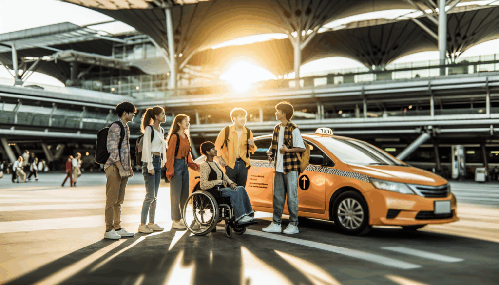 Barrierefreie Gruppenausflüge: Gemeinsam im rollstuhlgerechten Taxi unterwegs