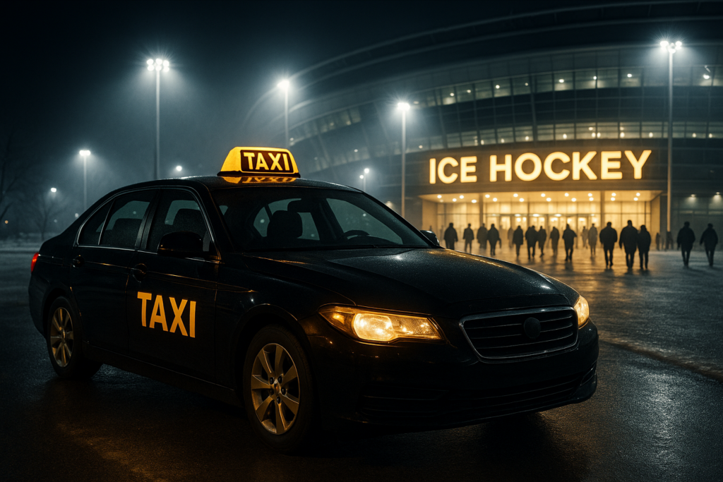 Heimspiel der Straubing Tigers: Taxi zum Eisstadion